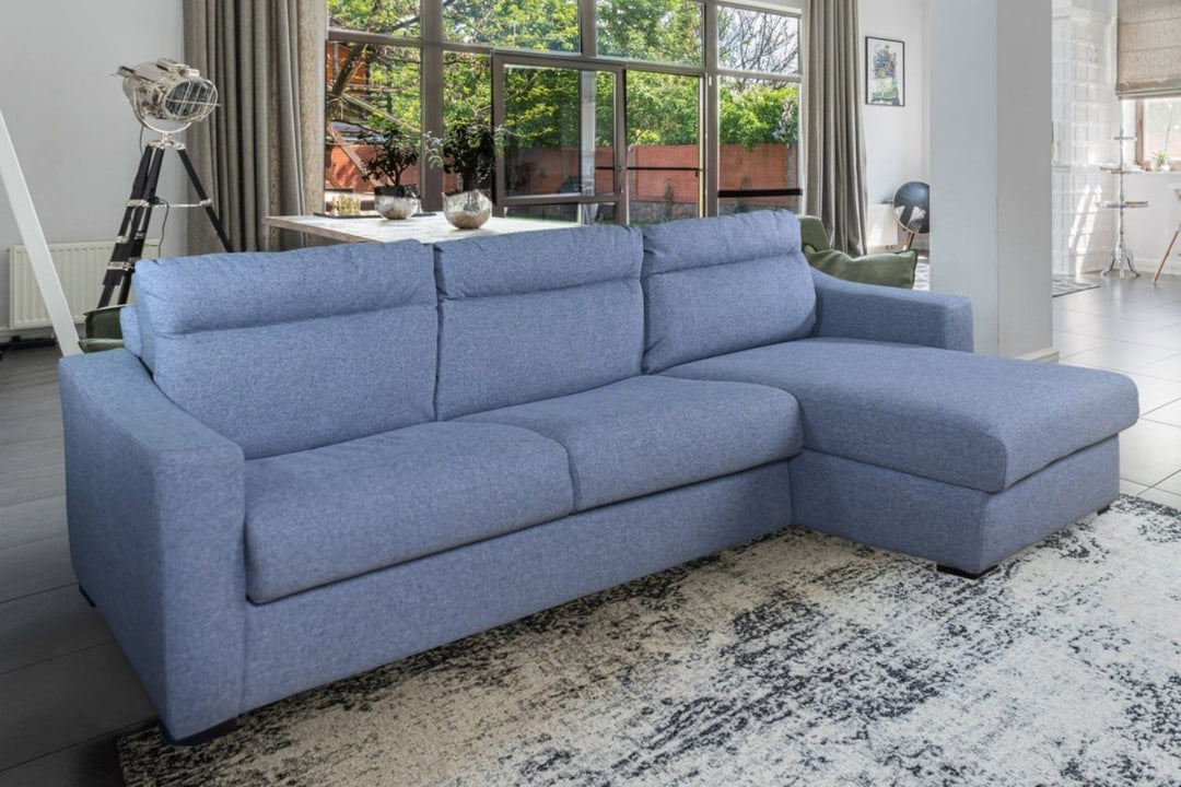 Divano Letto Angolare con Materasso Alto REBECCA - Divanoso