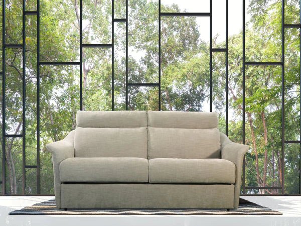 Divano Letto Design con Materasso Alto in Memory - NEW YORK - Divanoso