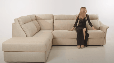 Divano letto angolare 4 posti per uno stile parigino