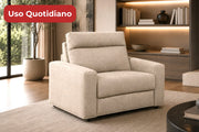 ARONA SOFT - Poltrona Letto con Materasso alto 20 cm