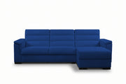 BLANCO - Divano Letto con Penisola e Materasso Alto 20 cm