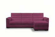 BLANCO - Divano Letto con Penisola e Materasso Alto 20 cm