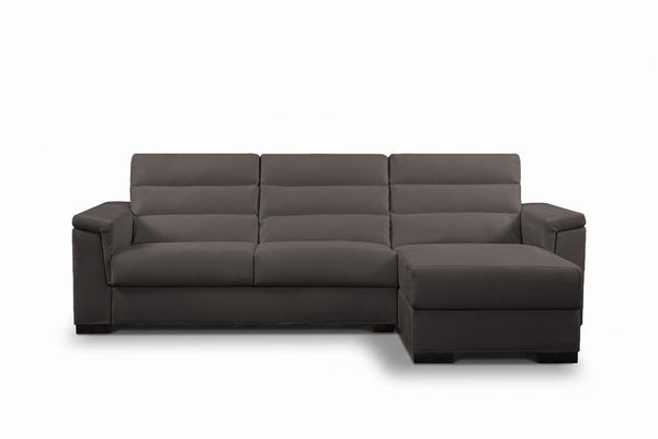 BLANCO - Divano Letto con Penisola e Materasso Alto 20 cm
