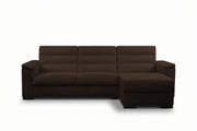 BLANCO - Divano Letto con Penisola e Materasso Alto 20 cm