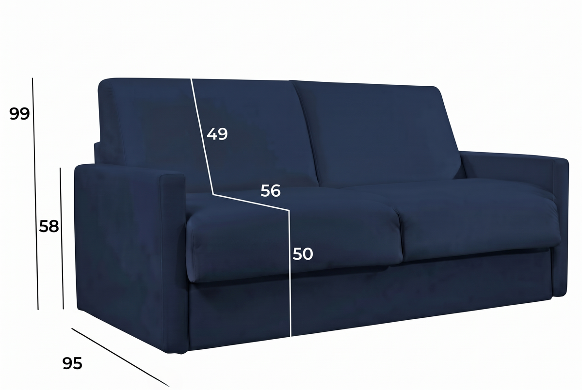 Dimensioni del divano letto chiuso