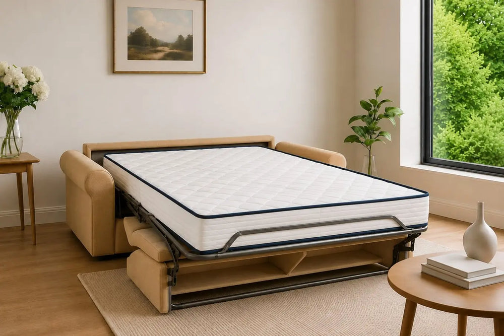 CLASSIC - Divano Letto Classico con Materasso Alto 17 cm