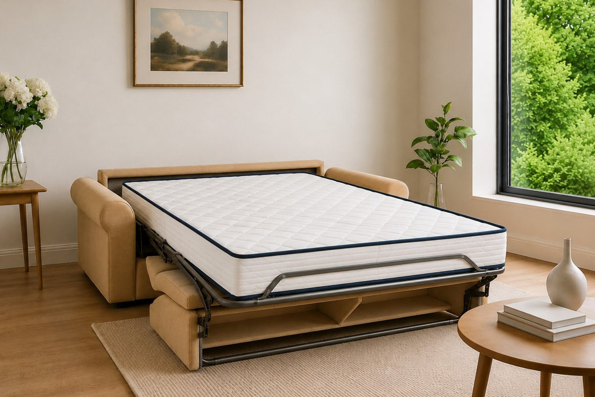 CLASSIC - Divano Letto Classico con Materasso Alto 17 cm