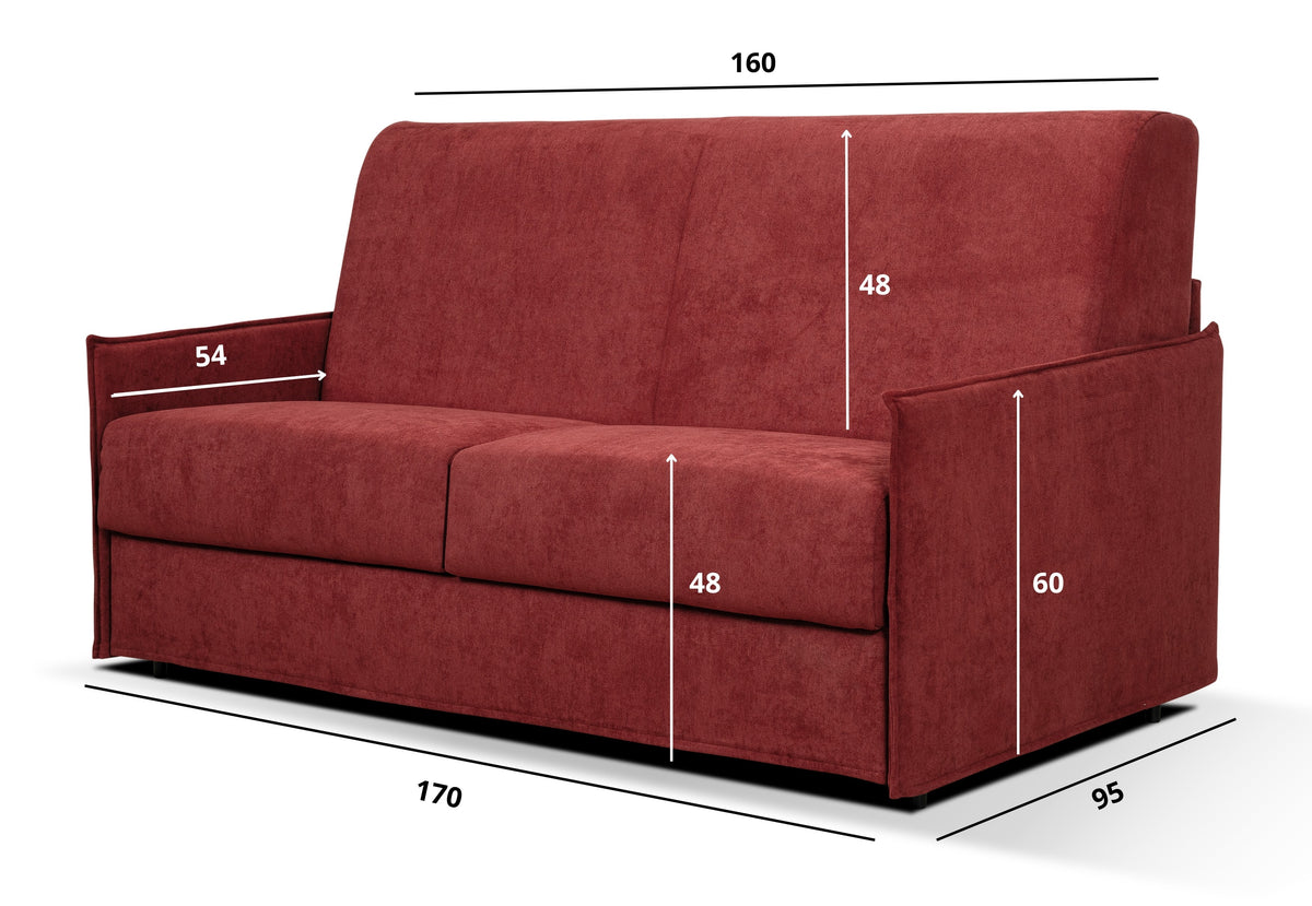 Dimensioni del divano letto chiuso