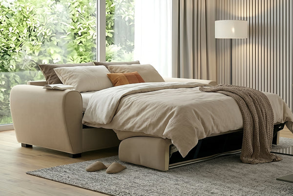 EGAN - Divano Letto Moderno con Materasso Alto 20 cm