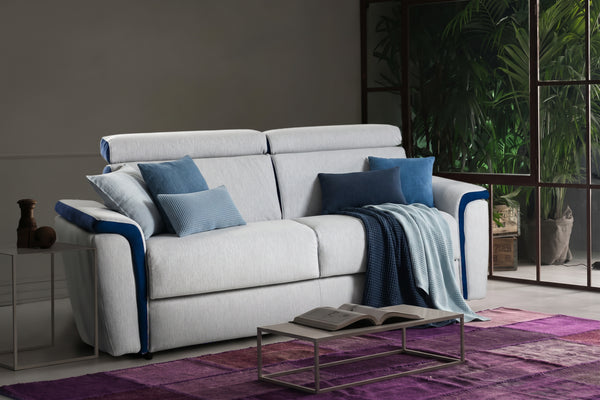 KAROL21 - Divano Letto con Materasso Alto 21 cm