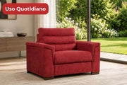 THEA SOFT - Poltrona Letto con Materasso alto 20 cm
