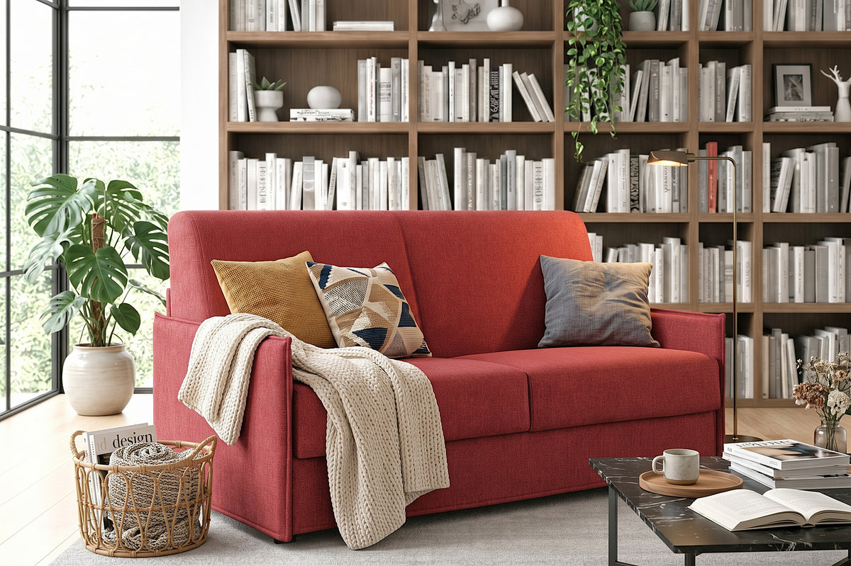 SORRENTO - Divano Letto Salvaspazio Materasso Alto 20 cm