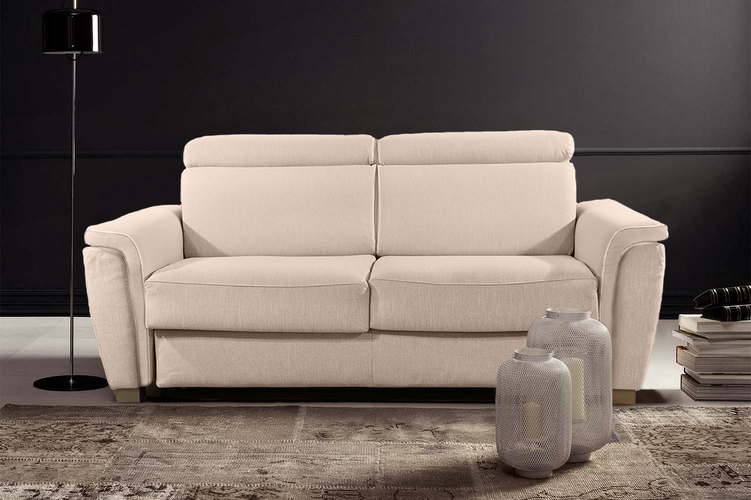 divano letto 2 posti 160 cm
