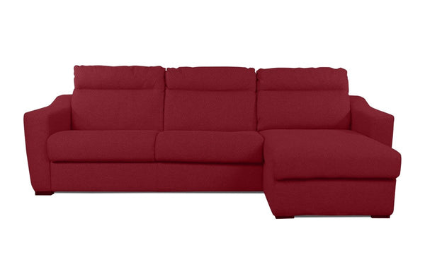 Divano Letto Angolare con Materasso Alto REBECCA - Divanoso