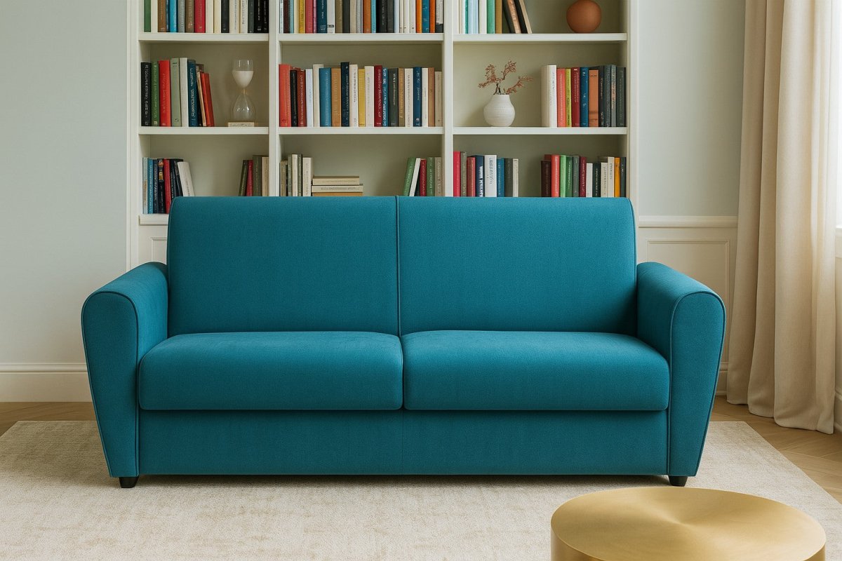 Divano Letto con Materasso Comodo Alto 18 cm - EGAN - Divanoso