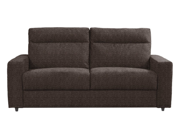 Divano Letto Extra Comfort con Materasso Alto 20 cm e Imbottiture Rinforzate ARON SOFT | Divanoso - colore Espresso