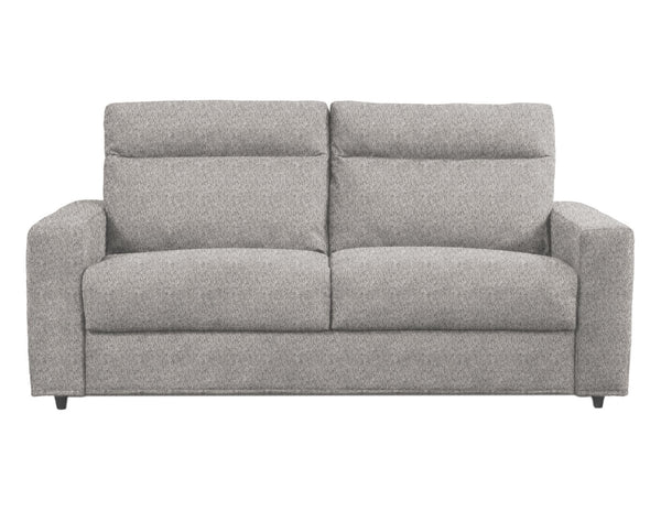 Divano Letto Extra Comfort con Materasso Alto 20 cm e Imbottiture Rinforzate ARON SOFT | Divanoso - colore Silver