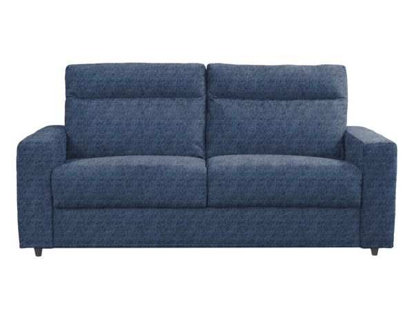 Divano Letto Extra Comfort con Materasso Alto 20 cm e Imbottiture Rinforzate ARON SOFT | Divanoso - colore Blue