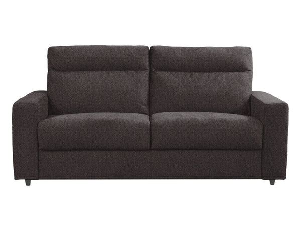 Divano Letto Extra Comfort con Materasso Alto 20 cm e Imbottiture Rinforzate ARON SOFT | Divanoso -  colore antracite