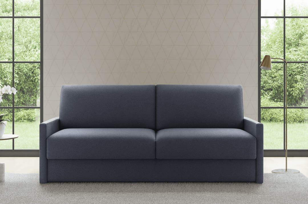 Divano Letto Salvaspazio con Braccioli Slim - CAPRI - Divanoso