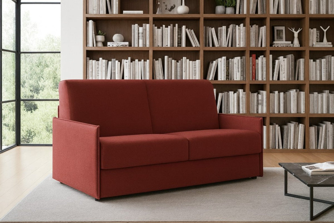Divano Letto Salvaspazio Materasso Alto 18 cm - SORRENTO - Divanoso