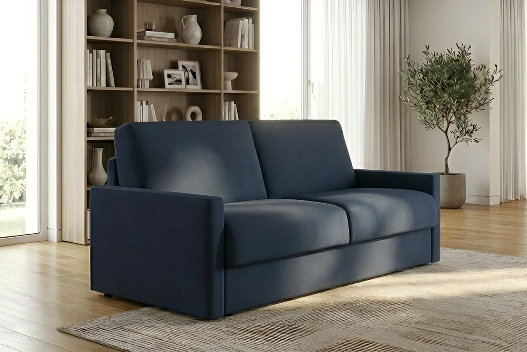 CAPRI -Divano Letto Salvaspazio Materasso Alto 17 cm