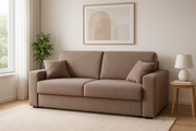 Tosca - Divano letto moderno con materasso alto