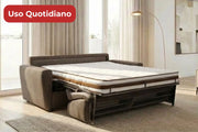Divano LEtto HELEN21 aperto di Divanoso