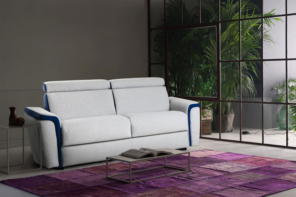 KAROL21 - Divano Letto con Materasso Alto 21 cm