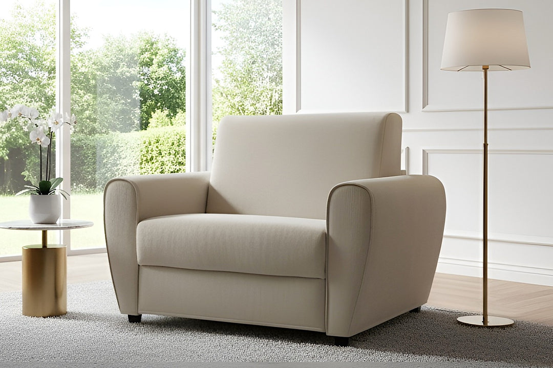SOFTY - Poltrona Letto con Materasso Alto 18 cm