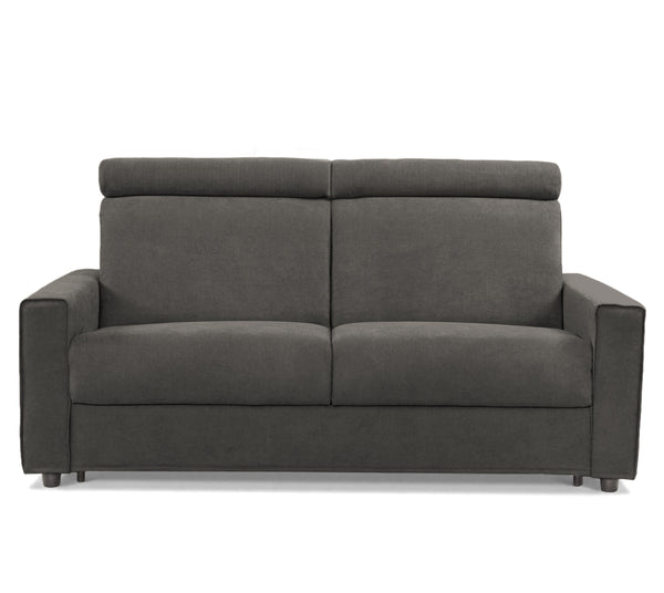 SERENO - Divano Letto con Poggiatesta Reclinabili Materasso Alto 20 cm