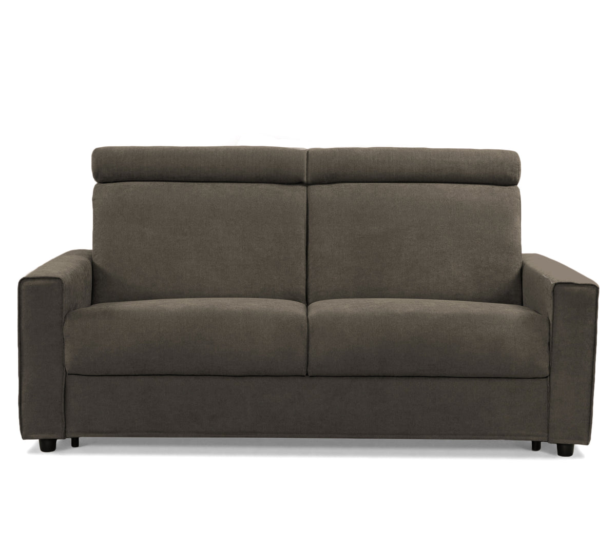 SERENO - Divano Letto con Poggiatesta Reclinabili Materasso Alto 20 cm