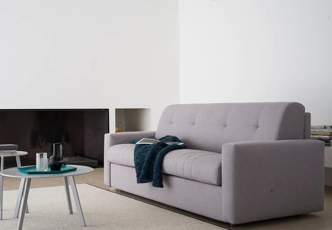 Divano letto matrimoniale con materasso alto SENATOR