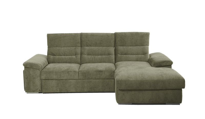 Divano Letto con Penisola Chaise Longue - FIDELIO - Divanoso