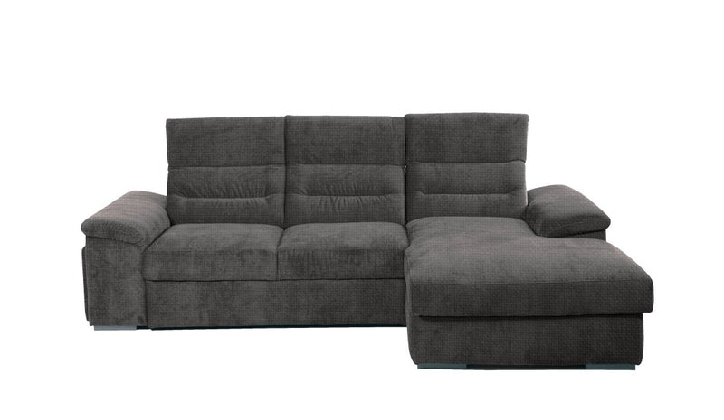 Divano Letto con Penisola Chaise Longue - FIDELIO - Divanoso