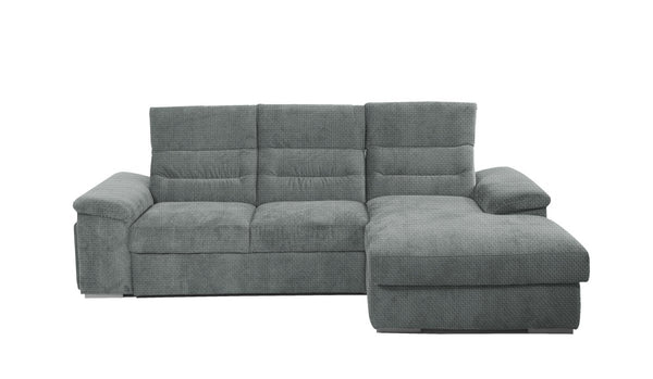 Divano Letto con Penisola Chaise Longue - FIDELIO - Divanoso