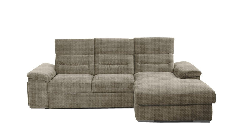 Divano Letto con Penisola Chaise Longue - FIDELIO - Divanoso