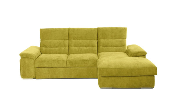 Divano Letto con Penisola Chaise Longue - FIDELIO - Divanoso