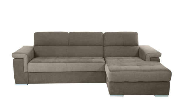Divano Letto con Penisola Chaise Longue MADRID - Divanoso