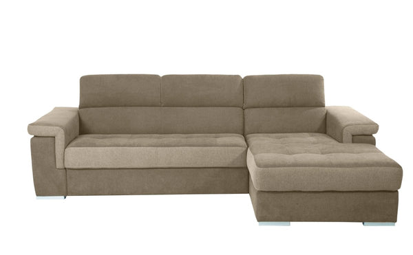 Divano Letto con Penisola Chaise Longue MADRID - Divanoso