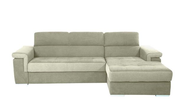 Divano Letto con Penisola Chaise Longue MADRID - Divanoso