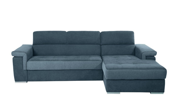 Divano Letto con Penisola Chaise Longue MADRID - Divanoso