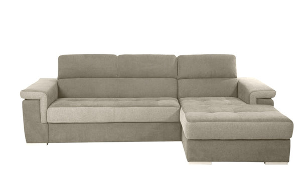 Divano Letto con Penisola Chaise Longue MADRID - Divanoso